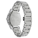 Burberry The City Chronograph Silver Dial Silver Steel Strap Watch for Men - BU9350 Authentic Buy Shop Now