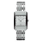 Burberry Heritage Diamond White Dial Silver Stainless Steel Strap Watch for Women - BU1583 Authentic Buy Shop Now