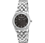 Burberry Herringbone Grey Dial Silver Steel Strap Watch for Women - BU1851 Authentic Buy Shop Now