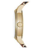 Burberry Utilitarian White Dial Multicolor Leather Strap Watch for Women - BU7853 Authentic Buy Shop Now