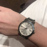 Burberry The City Silver Dial Silver Steel Strap Watch for Women - BU9000 Authentic Buy Shop Now