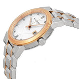 Burberry The City Diamonds White Dial Two Tone Steel Strap Watch for Women - BU9127 Authentic Buy Shop Now