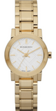 Burberry The City White Dial Gold Steel Strap Watch for Women - BU9103 Authentic Buy Shop Now