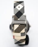 Burberry The City White Dial Brown Leather Strap Watch for Women - BU9113 Authentic Buy Shop Now