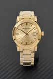 Burberry The City Gold Dial Gold Steel Strap Watch for Women - BU9134 Authentic Buy Shop Now