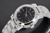 Burberry The City Black Dial Silver Steel Strap Watch for Women - BU9201 Authentic Buy Shop Now