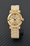 Burberry The City Gold Dial Gold Steel Strap Watch for Women - BU9145 Authentic Buy Shop Now