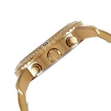 Guess Confetti Diamonds Gold Dial Gold Steel Strap Watch for Women - W0774L2 Authentic Buy Shop Now