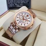 Versace V Extreme Chronograph White Dial Rose Gold Stainless Steel Watch for Women - VCN050017 Authentic Buy Shop Now
