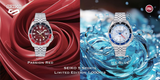 Seiko 5 Sports Thong Sia Limited Edition Red Dial Silver Steel Strap Watch For Men - SSK031K1 Authentic Buy Shop Now