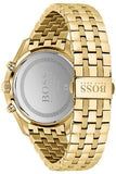 Hugo Boss Associate Blue Dial Gold Steel Strap Watch for Men - 1513841 Authentic Buy Shop Now