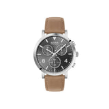 Hugo Boss Spirit Grey Dial Brown Leather Strap Watch for Men - 1513691 Authentic Buy Shop Now