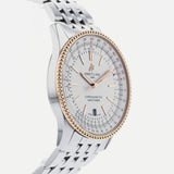 Breitling Navitimer Automatic 41mm White Dial Silver Stainless Steel Mens Watch - U17326211G1A1 Authentic Buy Shop Now