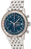 Breitling Navitimer Heritage Special Edition Blue Dial Silver Steel Strap Mens Watch - A1332412/C942 Authentic Buy Shop Now