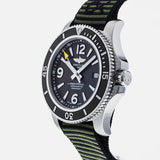 Breitling Superocean Automatic 44mm Outerknown Green Dial Green Nylon Strap Watch for Men - A17367A11L1W1 Authentic Buy Shop Now