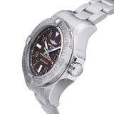Breitling Avenger II Seawolf 45mm Grey Dial Silver Steel Strap Mens Watch - A1733110/F563 Authentic Buy Shop Now