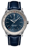 Breitling Navitimer 1 Automatic 41mm Blue Dial Blue Leather Strap Mens Watch - A17326211C1P4 Authentic Buy Shop Now