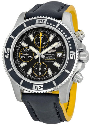 Breitling Superocean Chronograph II Black Dial 44mm Automatic Mens Watch - A1334102/BA82 Authentic Buy Shop Now