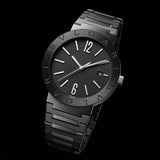 Bvlgari Bvlgari Lady Black Dial Black Steel Strap Watch for Women - BVLGARI103557 Authentic Buy Shop Now