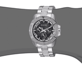 Bulova Crystal Collection Chronograph Black Dial Two Tone Steel Strap Watch for Men - 96C126 Authentic Buy Shop Now