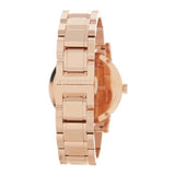 Burberry The City White Dial Rose Gold Steel Strap Watch for Women - BU9104 Authentic Buy Shop Now