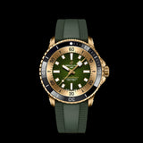 Breitling Superocean Automatic 42 Green Dial Green Rubber Strap Watch for Men - N17375201L1S1 Authentic Buy Shop Now