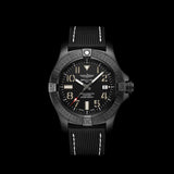 Breitling Avenger Automatic 45 Seawolf Night Mission Black Dial Black Nylon Strap Watch for Men - V17319101B1X1 Authentic Buy Shop Now