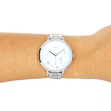 Fossil Jacqueline White Dial Silver Steel Strap Watch for Women - ES3969 Authentic Buy Shop Now