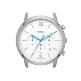 Fossil Neutra Chronograph White Dial Silver Steel Strap Watch for Men - FS5433 Authentic Buy Shop Now