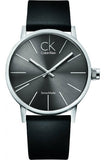 Calvin Klein Minimal Black Dial Black Leather Strap Watch for Men - K7621107 Authentic Buy Shop Now