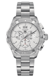 Tag Heuer Aquaracer White Dial Silver Steel Strap Watch for Men - CAY1111.BA0927 Authentic Buy Shop Now