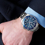 Tag Heuer Aquaracer Blue Dial SIlver Steel Strap Watch for Men - CAY111B.BA0927 Authentic Buy Shop Now