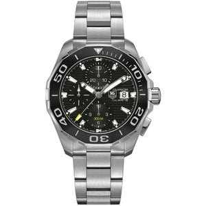 Tag Heuer Aquaracer Black Dial Watch for Men - CAY211A.BA0927 Authentic Buy Shop Now