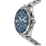Tag Heuer Aquaracer Calibre 16 43mm Blue Dial Silver Steel Strap Watch for Men - CAY211B.BA0927 Authentic Buy Shop Now