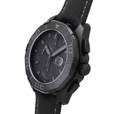 Tag Heuer Aquaracer Automatic Chronograph Special Edition Titanium Grey Dial Black Leather Strap Watch for Men - CAY218B.FC6370 Authentic Buy Shop Now