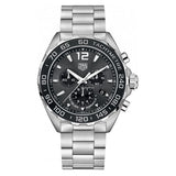 Tag Heuer Formula 1 Anthracite Dial Silver Steel Strap Watch for Men - CAZ1011.BA0842 Authentic Buy Shop Now