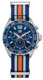 Tag Heuer Formula 1 Chronograph 43mm Blue Dial NATO Strap Watch for Men - CAZ1014.FC8196 Authentic Buy Shop Now