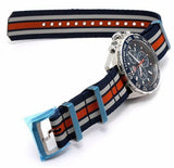 Tag Heuer Formula 1 Chronograph 43mm Blue Dial NATO Strap Watch for Men - CAZ1014.FC8196 Authentic Buy Shop Now