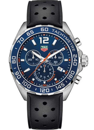 Tag Heuer Formula 1 Blue Dial Black Rubber Strap Watch for Men - CAZ1014.FT8024 Authentic Buy Shop Now