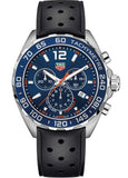 Tag Heuer Formula 1 Blue Dial Black Rubber Strap Watch for Men - CAZ1014.FT8024 Authentic Buy Shop Now