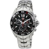 Tag Heuer Senna Chronograph Special Edition Black Dial Silver Steel Strap Watch for Men - CAZ1015.BA0883 Authentic Buy Shop Now