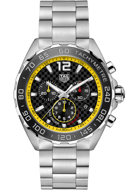 Tag Heuer Formula 1 Chronograph Black Dial Silver Steel Strap Watch for Men- CAZ101AC.BA0842 Authentic Buy Shop Now