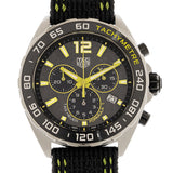 Tag Heuer Formula 1 Chronograph Grey Dial Black Nylon Strap Watch for Men - CAZ101AG.FC8304 Authentic Buy Shop Now