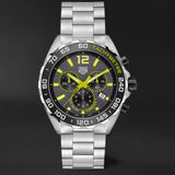 Tag Heuer Formula 1 Chronograph Grey Dial Silver Steel Strap Watch for Men - CAZ101AG.BA0842 Authentic Buy Shop Now