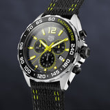 Tag Heuer Formula 1 Chronograph Grey Dial Black Nylon Strap Watch for Men - CAZ101AG.FC8304 Authentic Buy Shop Now