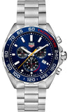 Tag Heuer Formula 1 Red Bull Racing Chronograph Blue Dial Silver Steel Strap Watch for Men - CAZ101AK.BA0842 Authentic Buy Shop Now