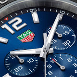 Tag Heuer Formula 1 Chronograph Blue Dial Silver Steel Strap Watch for Men - CAZ101AV.BA0842 Authentic Buy Shop Now