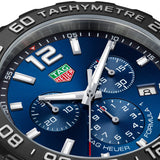 Tag Heuer Formula 1 Chronograph Blue Dial Blue Rubber Strap Watch for Men - CAZ101AV.FT8077 Authentic Buy Shop Now