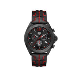 Tag Heuer Formula 1 Manchester United Limited Edition Black Dial Black & Red Rubber Strap Watch for Men - CAZ101J.FT8027 Authentic Buy Shop Now