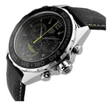 Tag Heuer Formula 1 Aston Martin Black Dial Black Leather Strap Watch for Men - CAZ101P.FC8245 Authentic Buy Shop Now
